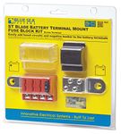 Blue Sea Systems ST-Blade Battery Terminal Mount Fuse Block Kit