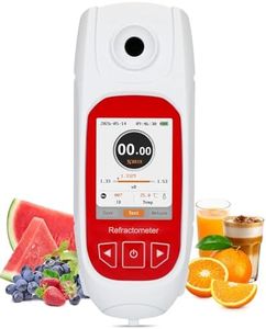 3-in-1 Digital Refractometer with ATC, 0-95% Brix Meter