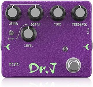 JOYO Delay Pedal Echoes Digital Multi Delay Pedal with Modulation for Electric Guitar Effects High-end Edition Dr.J Series (D54)