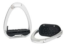 LeMieux Vector Balance Stirrup - Aluminium - Aviation Grade Aluminium - Lightweight - Ergonomic Footplate