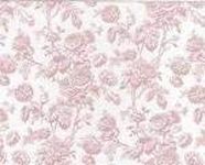 Melody Jane Dollhouse Tiffany Rose Miniature Print Wallpaper 3 Sheets