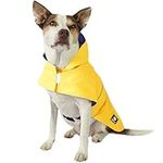 AKClub Yellow Dog Raincoat for Pets