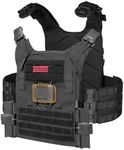 1TG Tactical XR 3D Breathable Vest, 1S Quick Release Buckle Mag-Netic MOLLE Vest, Full Body Adjustable Weighted Vest