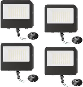 ZSRGBL LED Flood Light 100W 4Pack, 11000LM 5000K IP65 Floodlight ETL Listed