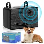 Anti Barking Device, Auto Dog Barking Control Devices with 4 Modes, 50FT Bark Box Sonic Dog Barking Deterrent Devices, Waterproof Ultrasonic Dog Bark Deterrent Safe for Dogs & People Indoor Outdoor