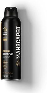 MANSCAPED® UltraPremium Hydrating Body Spray, Non-Greasy Quick Drying Spray-On Moisturizer Formula with Red Algae and Hyaluronic Acid for Skin Hydration (6 oz Aluminum Bottle)
