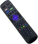 Original Replacement TV Remote Control Compatible with Sharp Roku Ready 24FD6K 32FD7K 43FD2K 50FJ6K 55FJ7K HD Smart LED Freeview, Apple TV, Netflix, Spotify, Prime Video Buttons