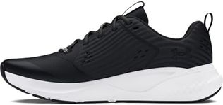 Under Armour Men's Charged Commit Trainer 4, (001) Black/White/White, 9.5, US