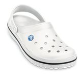 Crocs Unisex-Adult Crocband Sneaker White(11016-100-M8W10) UK Size 7