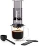 AeroPress Clear Black Coffee Press – 3 In 1 Brew Method Combines French Press, Espresso, Full Bodied Coffee Without Grit or Bitterness, Small Portable Coffee Maker for Camping & Travel.