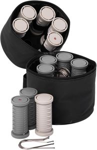 Nicky Clarke Compact Hair Rollers – Travel Size Heated Set
