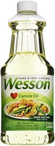 WESSON Pure Canola Oil, 0 g Trans Fat, Cholesterol Free, 48 oz.