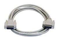 Monoprice 10-Feet DB15 M/M 0.0423611111111111 Molded Cable, Beige (100543)