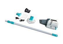 Intex ZR200 Rechargeable Cordless Telescoping Pool Vacuum  with 2 Brush Heads