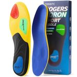 Orthotic Insoles Plantar Fasciitis Insoles Comfort Arch Support Insoles for Flat Feet,Foot Pain,High Arches,Overpronation,Heel Pain,Insoles for Men and Women,Blue,S