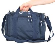 ELITE BAGS Small Blue Nurse Bag With Multiple Pockets Unkitted - 37 x 25 x 20 cm