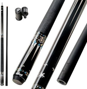 CRICAL Carbon Fiber Pool Cue Stick CXD Series Professional Pool Sticks for Adults Low Deflection Pool Cue Billiard Cues with 12.5mm Tip (Precise, Easy to Control, Pro Taper)