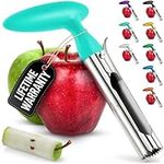 Zulay Premium Apple Corer Tool - Stainless Steel, Ultra Sharp Serrated Blades for Easy Coring