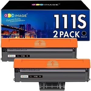 GPC Image D111S Compatible Cartouche de Toner Remplacement pour Samsung MLT-D111S D111L pour Xpress SL M2070FW M2026W M2070W M2026 M2022W M2070 M2022 M2020 M2020W M2021 M2071 (Noir, 2-Pack)