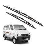 Kylo Windshield Wiper for EECO/Conventional and Traditional Metal Type Windshield Water Repellency Scratch Proof Metal Wiper Blades Suitable for EECO (Driver Side - 26", Passenger Side - 16")