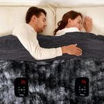 Bearhug Heated Blanket with Dual Co