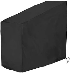 DASNTERED Cubierta para Bicicleta estática - Cubierta para Bicicleta Anti UV A Prueba de Polvo Impermeable Cubierta para Bicicleta estática para Interiores y Exteriores Tela Oxford