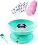 Cotton Candy Express BB1000-S Cotton Candy Machine, Teal. Easy To Use and Clean. Nostalgia and Fun For Kids and Adults. Comes with Instruction Manual and Tip Card