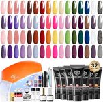 Modelones 133pcs Poly Extension Gel