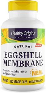 Healthy Origins Eggshell Membrane Veg Capsules, 500 mg, 120 Count