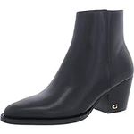Coach Pacey Bootie Black Smooth Lea