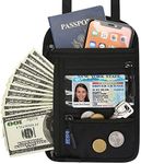 Travel Neck Wallet Pouch Passport H