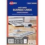 Avery Matt Finish Business Cards fo