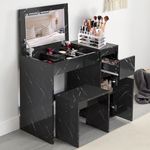 Vanity Desk Dressing Table with Fli