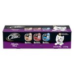 CESAR Classic Loaf in Sauce Wet Dog Food Delicacies Variety Pack, 24x100g Trays