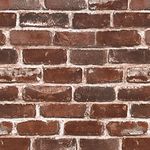 Akywall Red Brick Wallpaper Peel and Stick Distressed Realistic Textured Rock Stone Self Adhesive Contact Paper Embossed Vintage Removable Vinyl Wall Paper Faux Brick Look Wall Covering 118inch