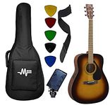 Yamaha Electric-Acoustic Guitar FX280 Dreadnought With Mexa Guitar Bag, Belt,Plectrums.