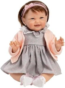 Paradise Galleries 19 Inch Realistic Reborn Toddler Baby Girl Doll with Pink Dainty Rose Buds Outfit and Accessories Giftable Set – Sweetie Pie