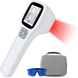 Fimem Red Light Therapy Device for Pain Relief, 10x650nm 5x808nm 5x905nm 5x980nm, Hand Held Infrared Light Therapy Wand for Muscle Relax, Cold Light Therapy Machine for Knee Shoulder Joint Body Pain