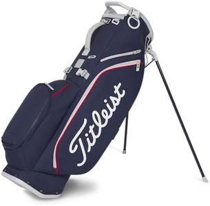 Titleist Players 4 Stand Golf Bags, Navy/Red/White