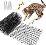 200cm*28cm Cat Scat Mats Cat Repellent Mats with Dig Stopper Spikes Anti Cat Dog Fox Deterrent for Home Outdoor Garden