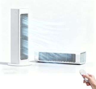 Breezamax Aero 2-in-1 Bladeless Fan - New Version Cordless Rechargeable