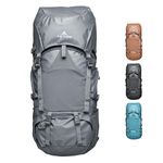 TETON Sports Hiking Backpack, Granite, 65 Liters, Hiking Backpack