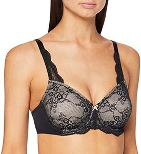 Triumph Women's Contouring Sensation Minimizing Bra, Black, 14G