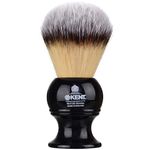 Kent Brushes Extra Large Synthetic Black Shaving Brush - BLK12S