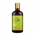 O4U Kerala Coconut Oil for - Skin & Scalp Moisturisation, Dandruff Control, Reducing Scars & Marks, Strengthened Hair | USDA Certified, 100% Pure & Organic | (100ml)