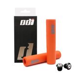 FCC RACING Present ODI Bicycle Grip Handlebar Grips Soft Bike Accessories (Orange)