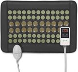 UTK Heating Pad for Back, Far Infrared Natural Jade and Tourmaline Heating Pad, Smart Controller with Memory Function, Auto Shut Off and Travel Bag Included, Small Pro (23.5 inches X 16 inches)