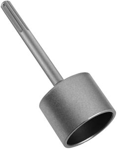 T Post Driver, 3 Inch SDS Max Automatic Fence Post Driver, Heavy Duty Metal Stake Driver, Ground Rod Driver Adapter Bits for SDS Max Rotary Hammer Drill Tool