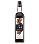 Maison Routin 1883 Chocolate Cookie Syrup, Glass Bottle 1000 Milliliter