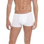 Husviuxin Men’s Disposable Underwear for Travel-Hospital Stays- 100% Cotton boxer-briefs White(8pk), White, Large